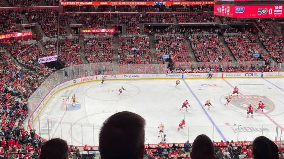 Views from just in front of the Club Suites