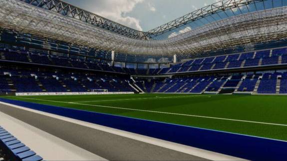 Views from lower east stand