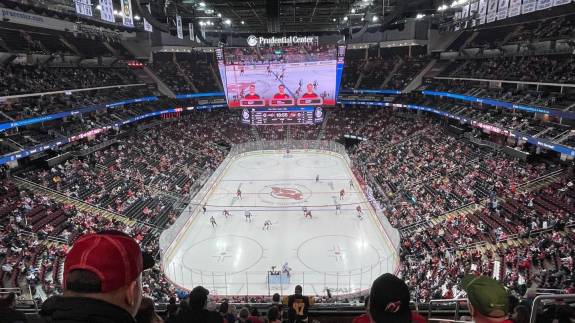 Views from Section 103 at Prudential Center