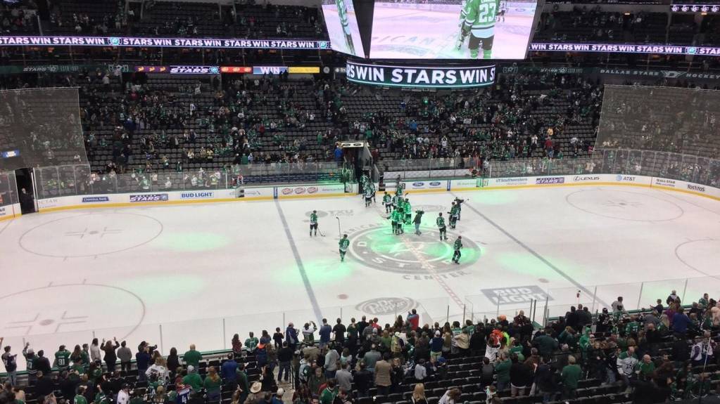 Views from Section 211 at AAC