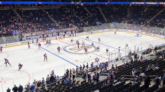 Views from Suite 32 at UBS Arena