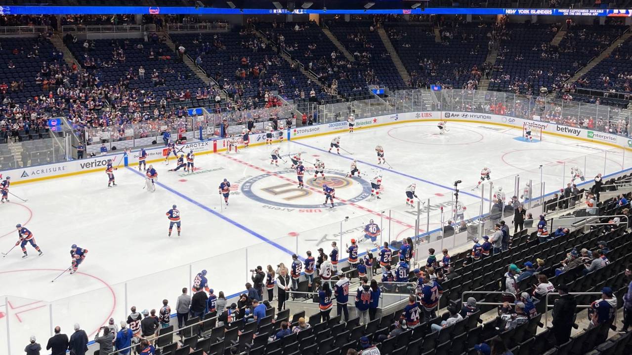 Views from Suite 32 at UBS Arena