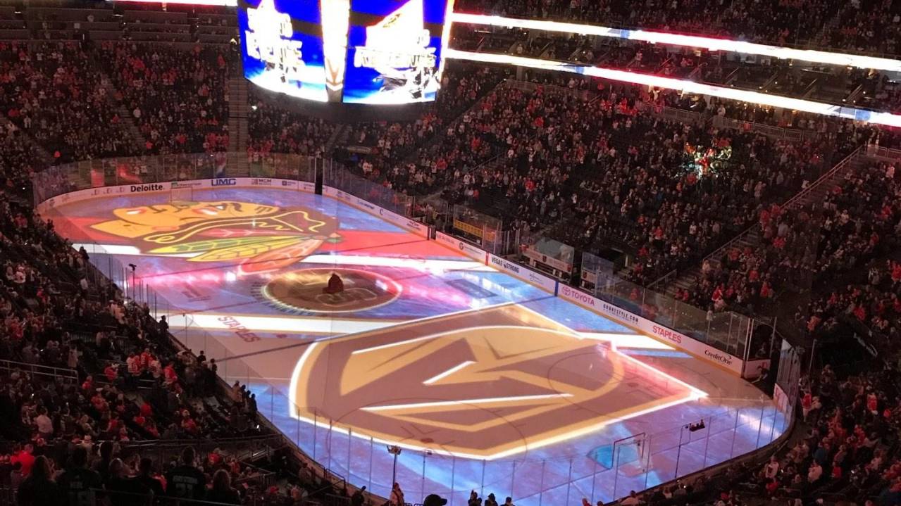 Views from the Flight Deck at T-Mobile Arena