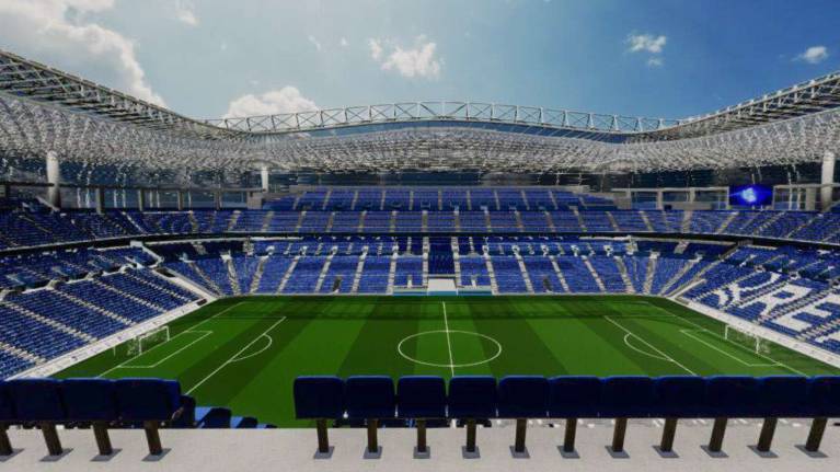 Views from upper east stand