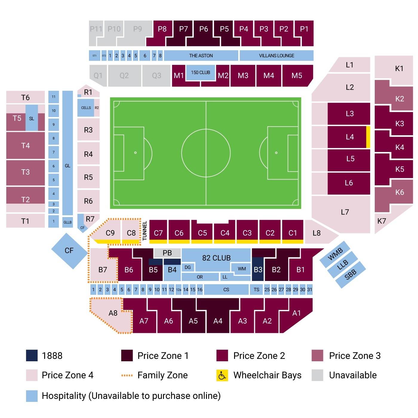 Villa Park Map