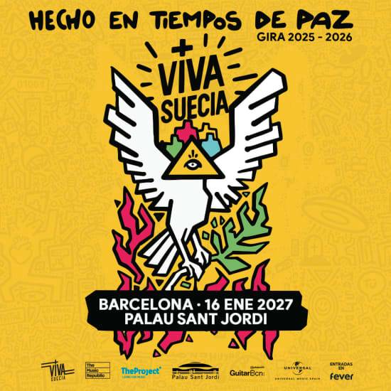 Viva Suecia en Palau Sant Jordi, Barcelona 2027