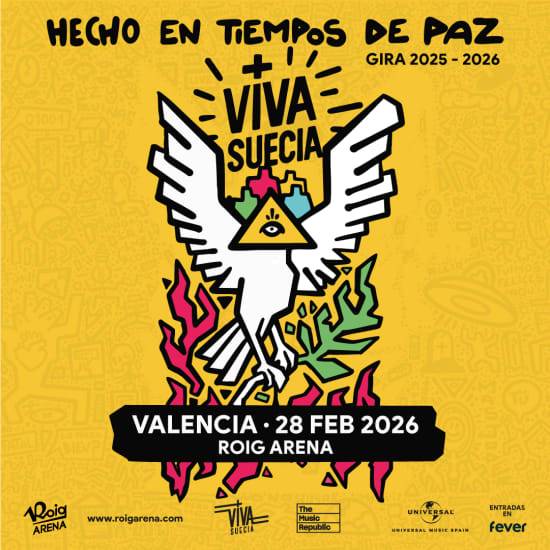 Viva Suecia en Roig Arena, Valencia 2026