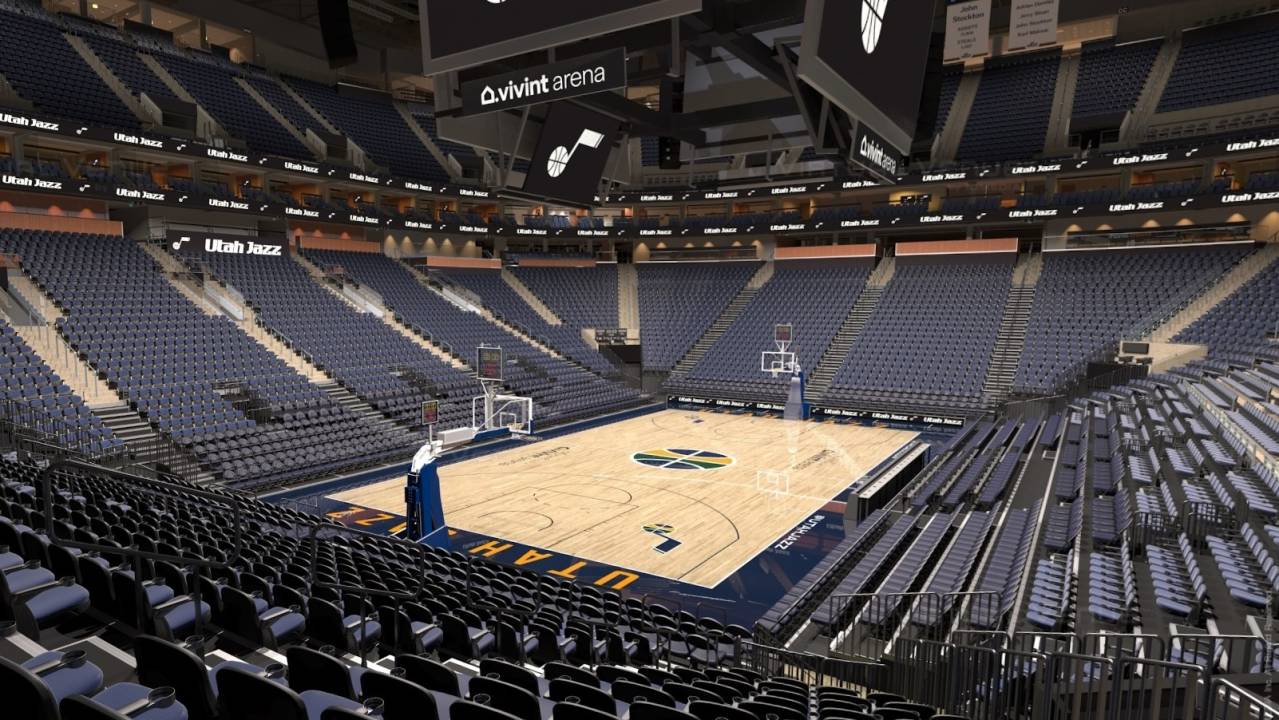 Vivint Arena Lower View