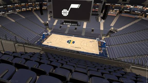 Vivint Arena Upper View