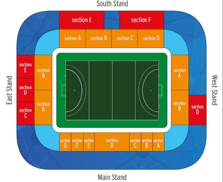 Wagener Stadium Map