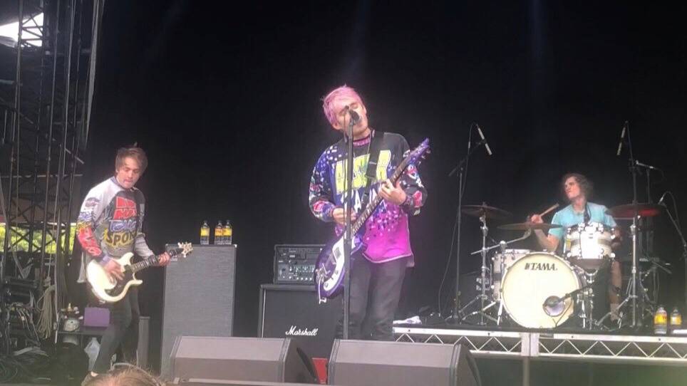 Waterparks performing at Good Things Festival, Brisbane