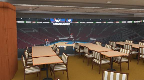 Wells Fargo Center Cadillac Grille