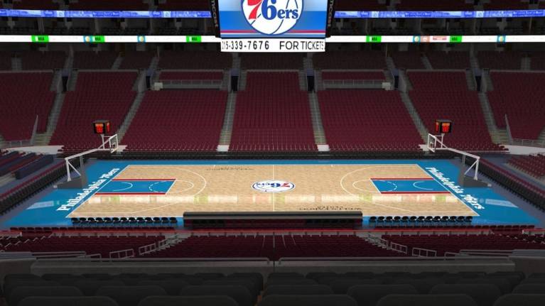 Wells Fargo Center Club Box View