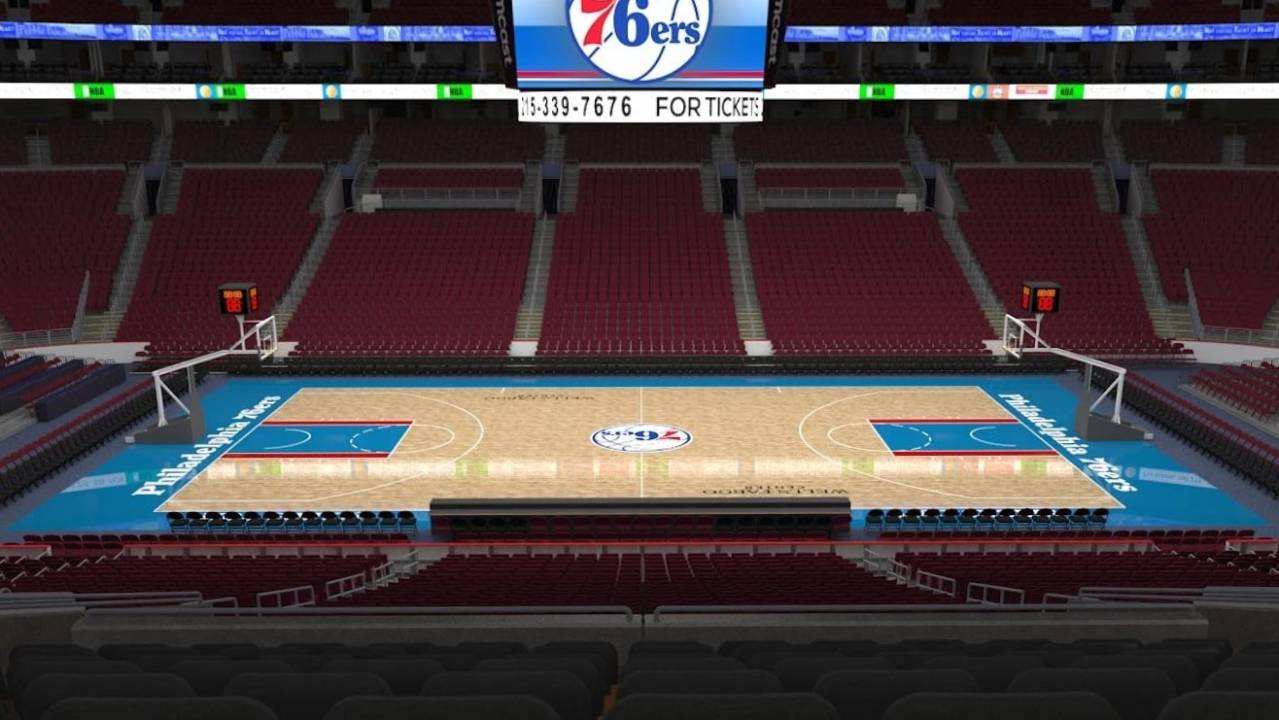 Wells Fargo Center Club Box View