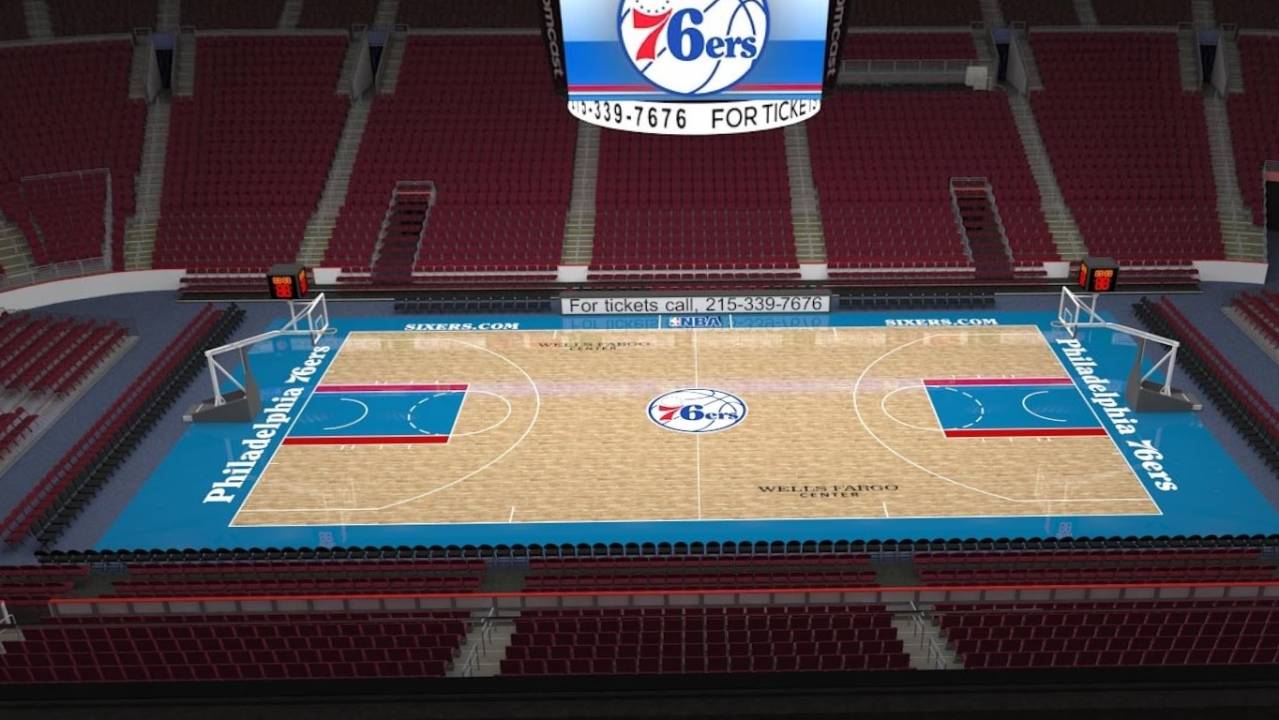Wells Fargo Center Mezzanine View