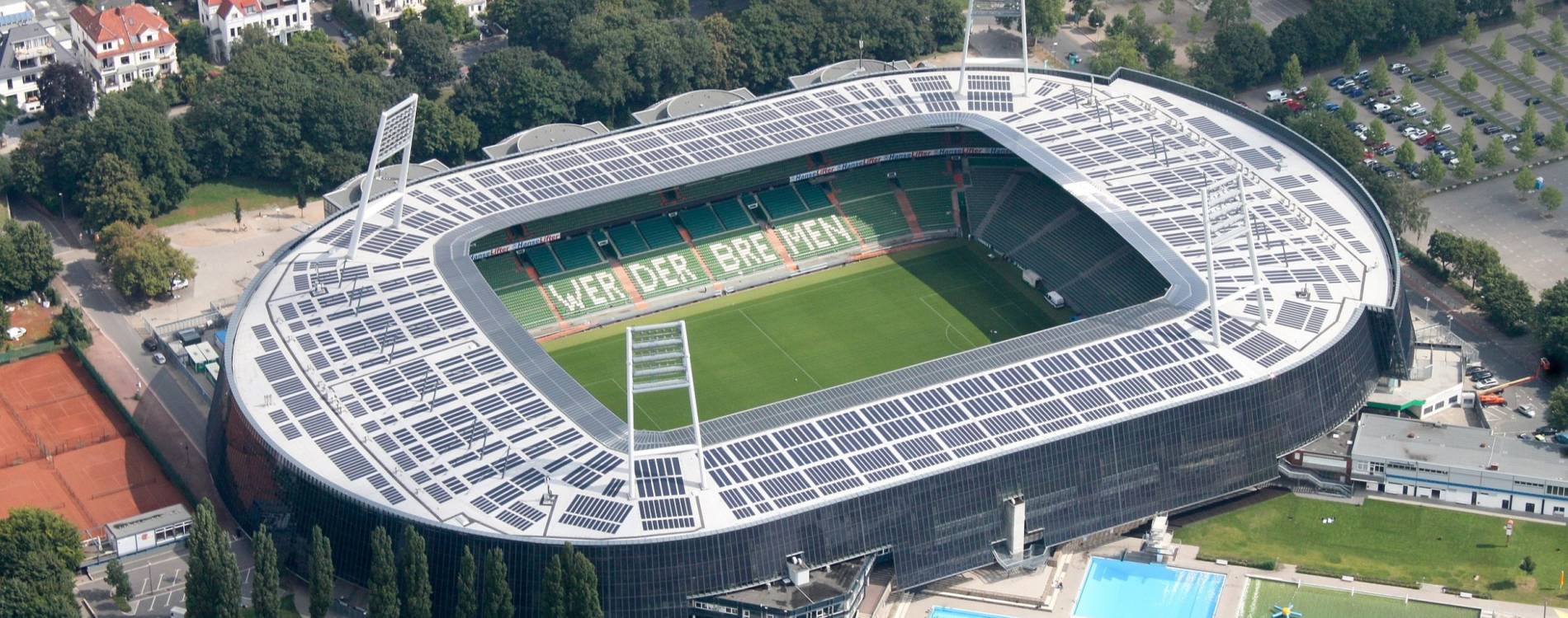 Weserstadion aerial photo