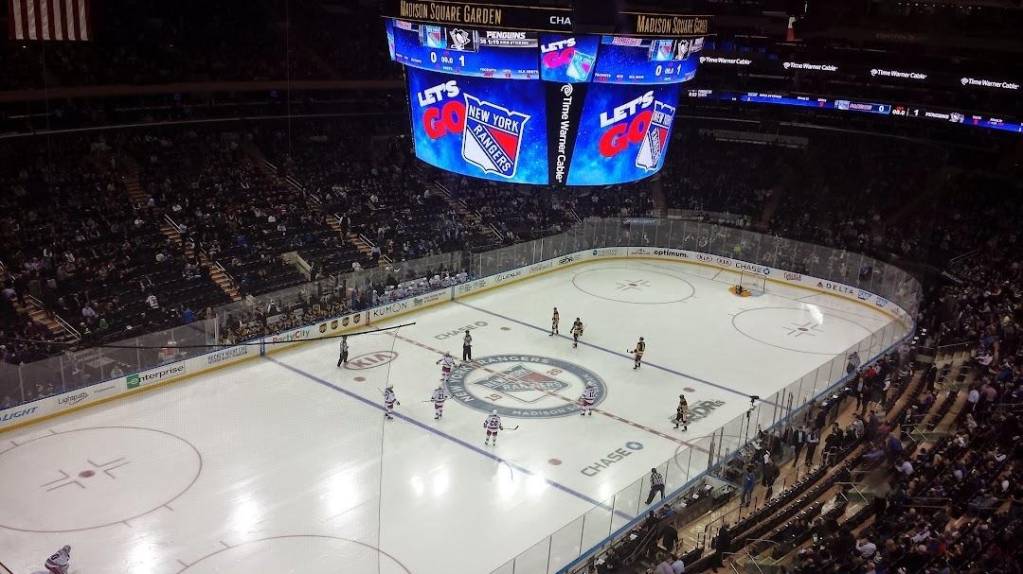 West Balcony seats in Section 323 at Madison Square Garden