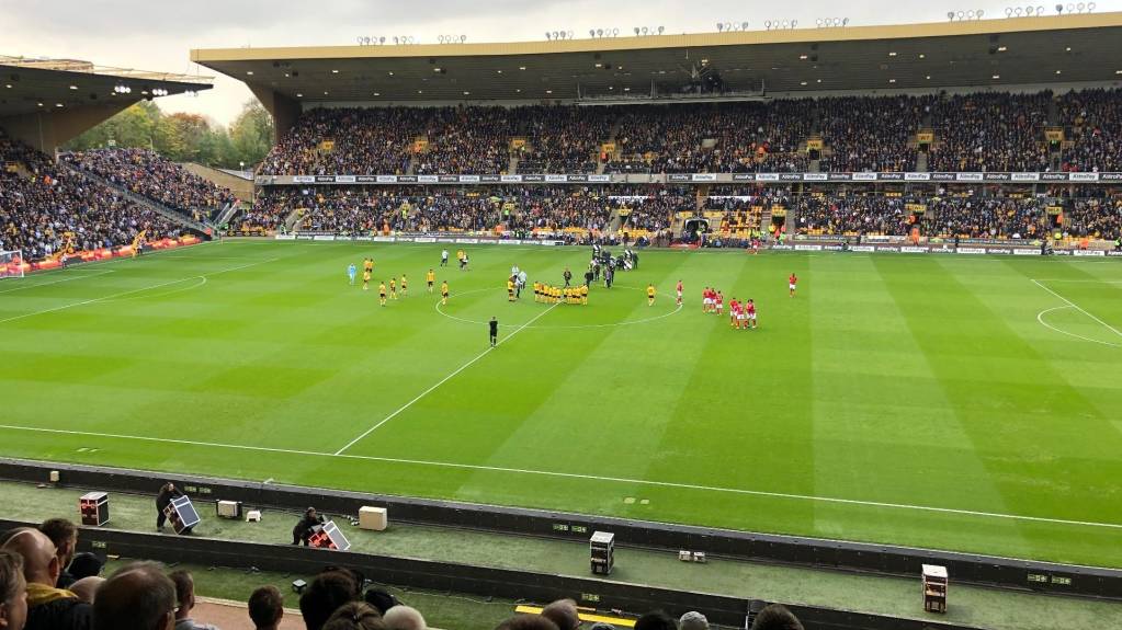 Wolves and Nottingham Forest at Molineux Stadium