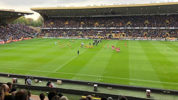 Wolves and Nottingham Forest at Molineux Stadium