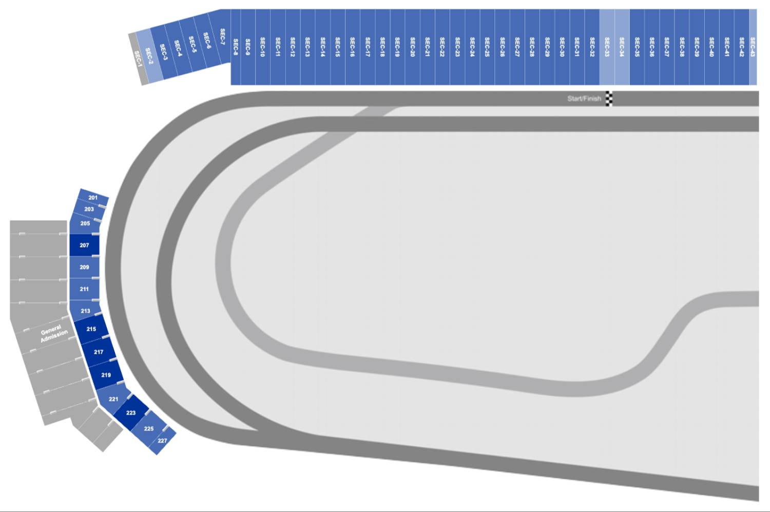 World Wide Technology Raceway Map