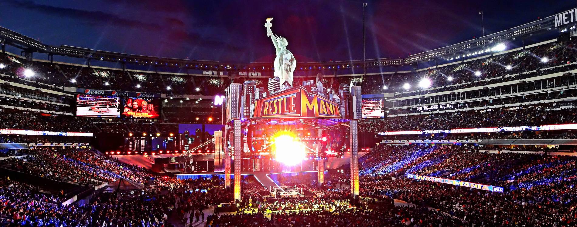 WrestleMania 29 from the stands