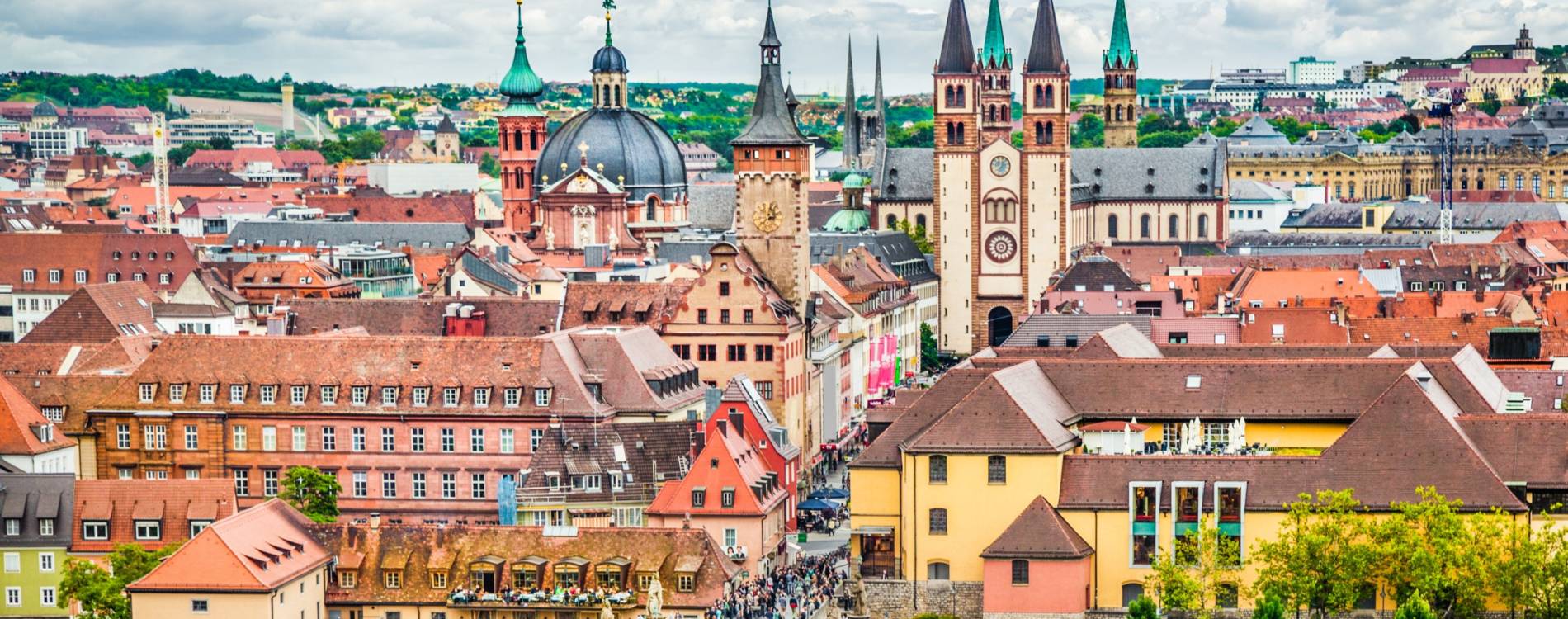 Würzburg skyline