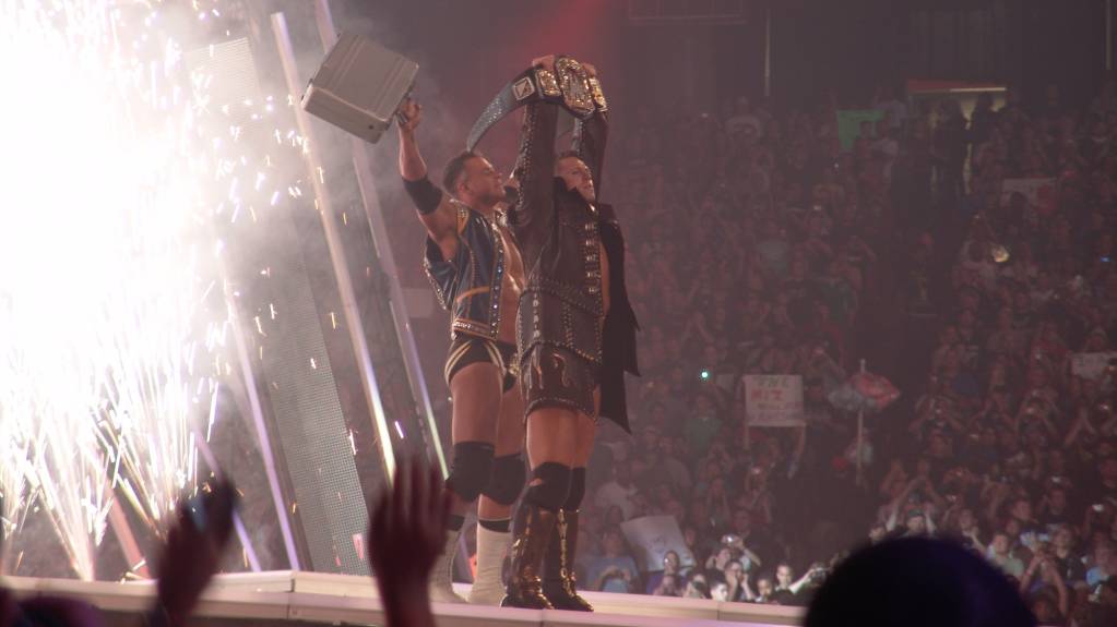 WWE events are known for their electric live atmosphere