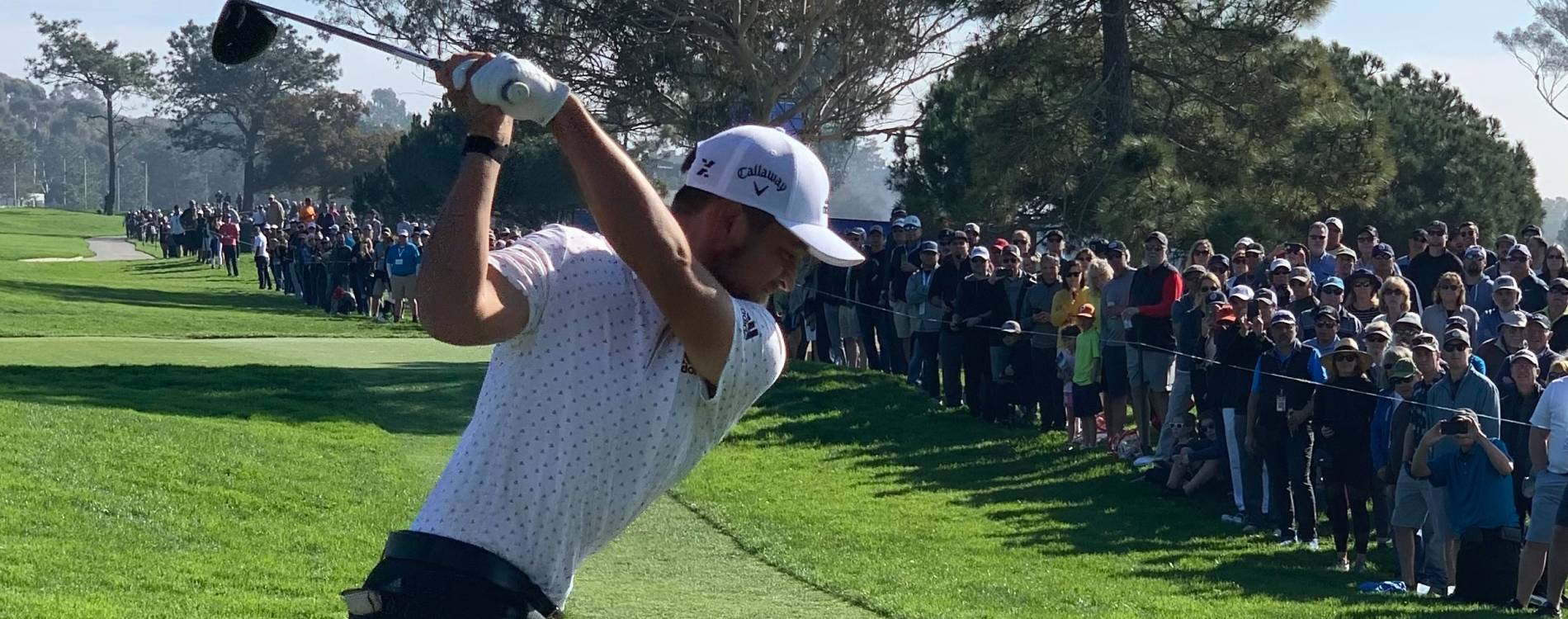 Xander Schauffele at the Farmers Insurance Open
