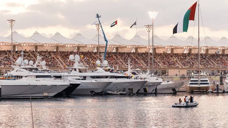 Yas Marina Marina Grandstands