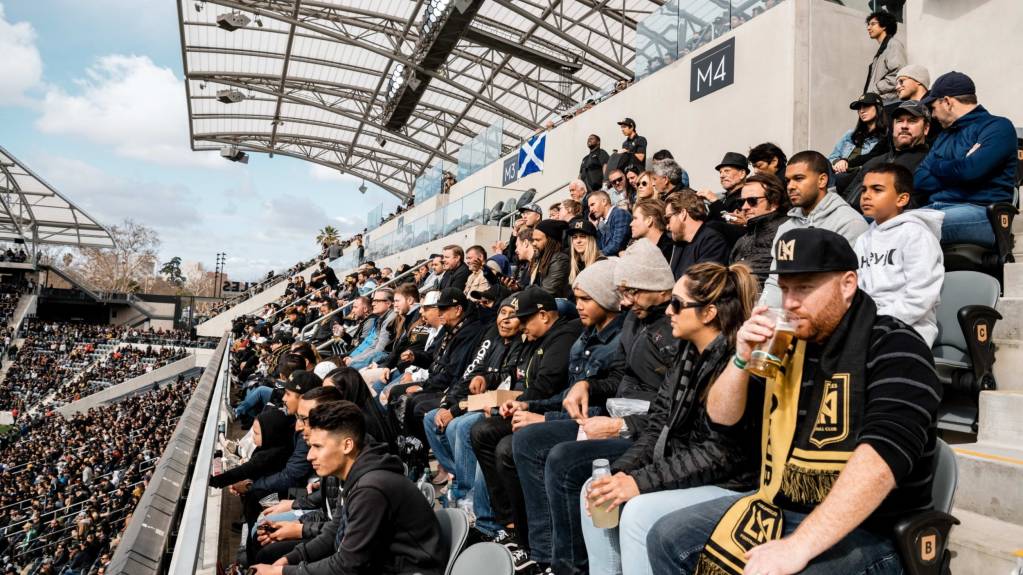 You'll enjoy complimentary food in the Midfield Boxes
