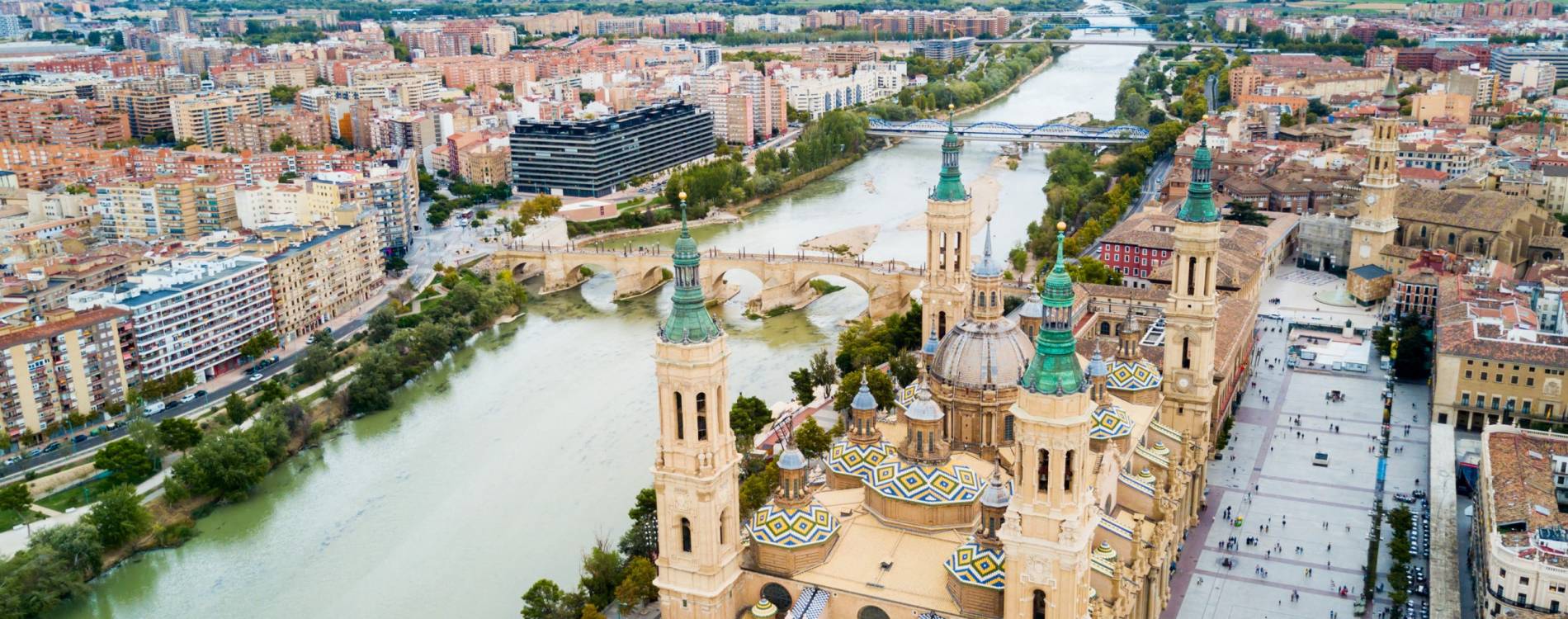 Zaragoza skyline