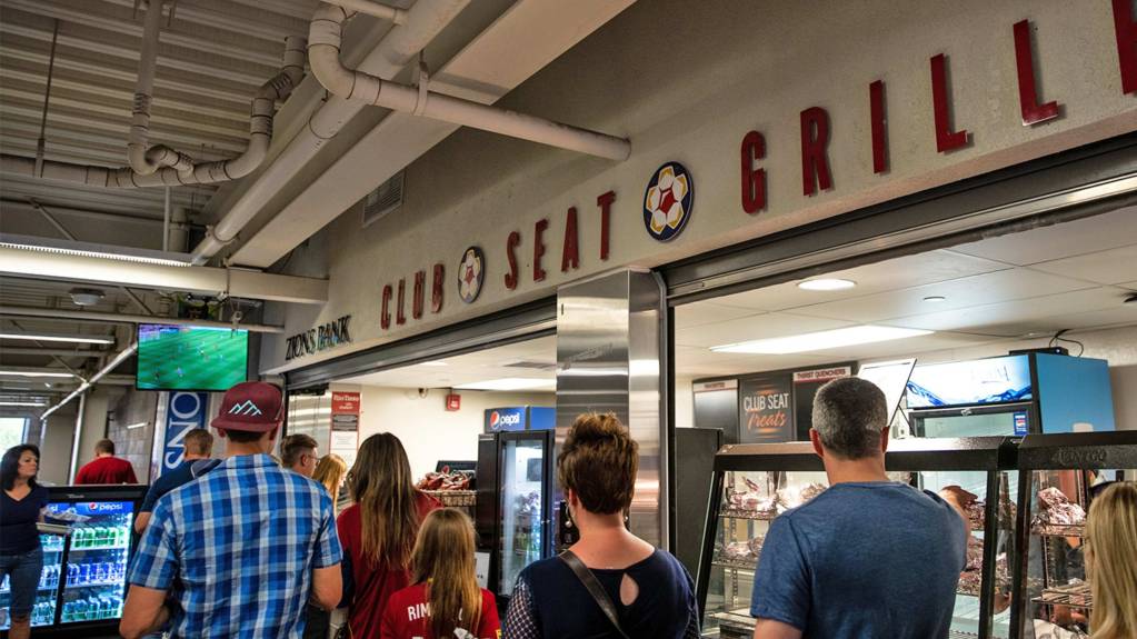 Zions Bank Club Seats (Sections 18, 20)