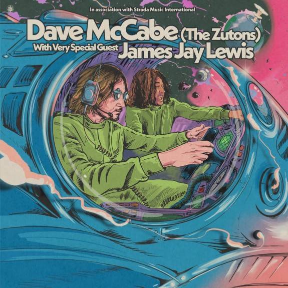 Zutons' Dave McCabe with very special guest James Jay Lewis